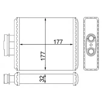 Système de chauffage MAHLE AH 75 000S