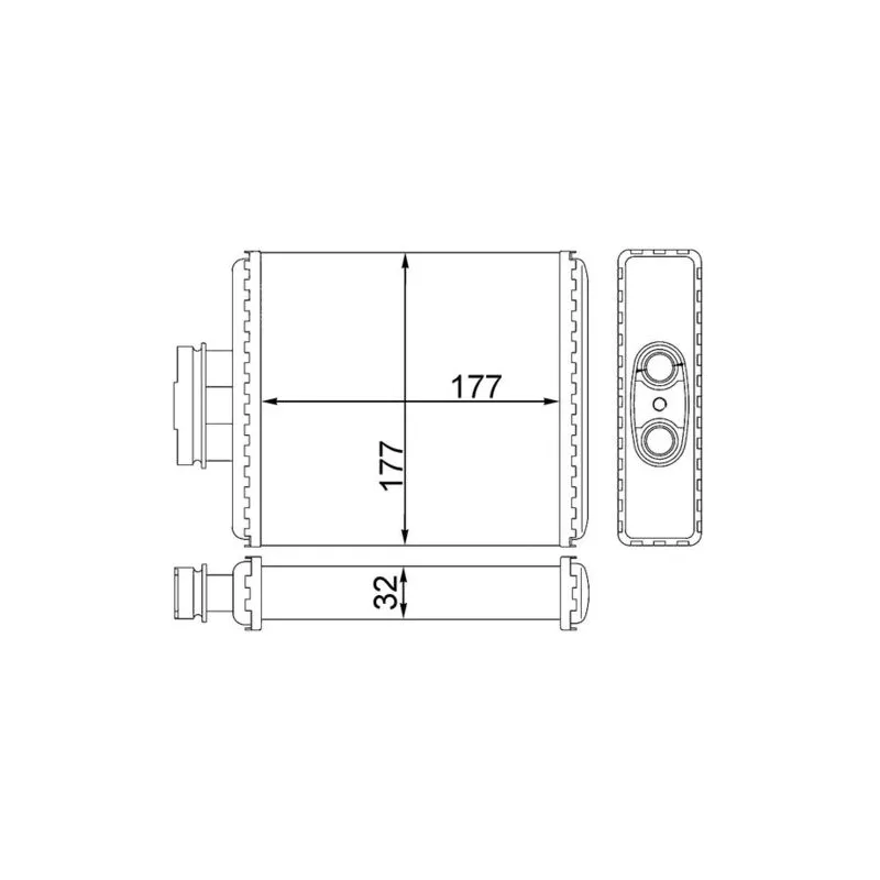 Système de chauffage MAHLE AH 75 000S