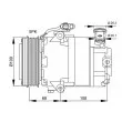 Compresseur, climatisation NRF 32083G - Visuel 1