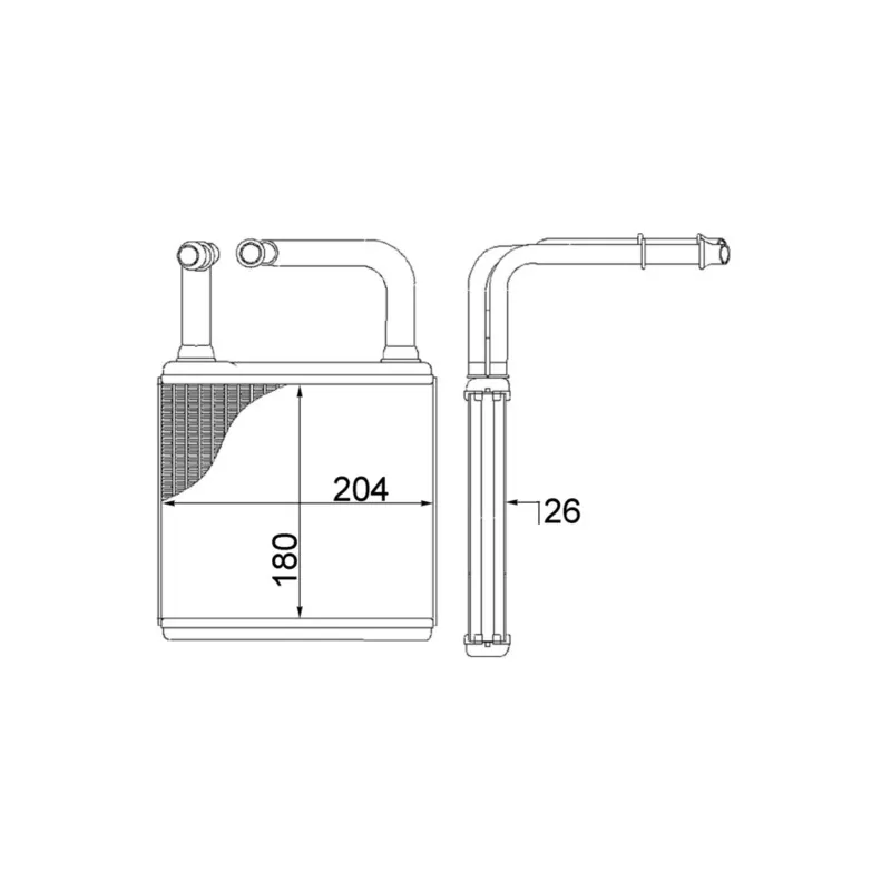 Système de chauffage MAHLE AH 78 000S