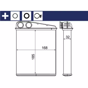 Système de chauffage MAHLE AH 8 000S