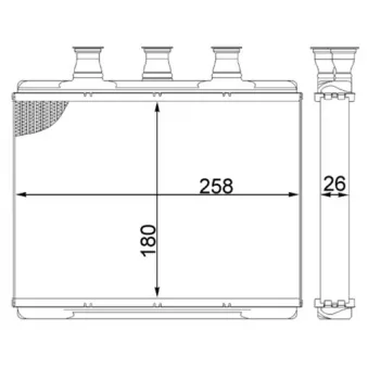 Système de chauffage MAHLE AH 80 000S