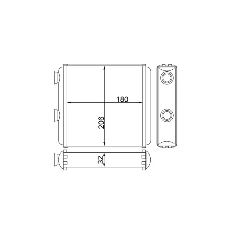 Système de chauffage MAHLE AH 81 000S