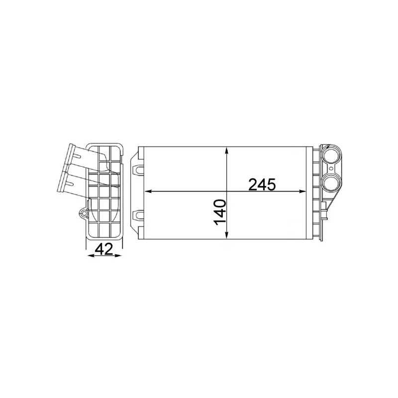 Système de chauffage MAHLE AH 82 000S