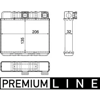 Système de chauffage MAHLE AH 87 000P