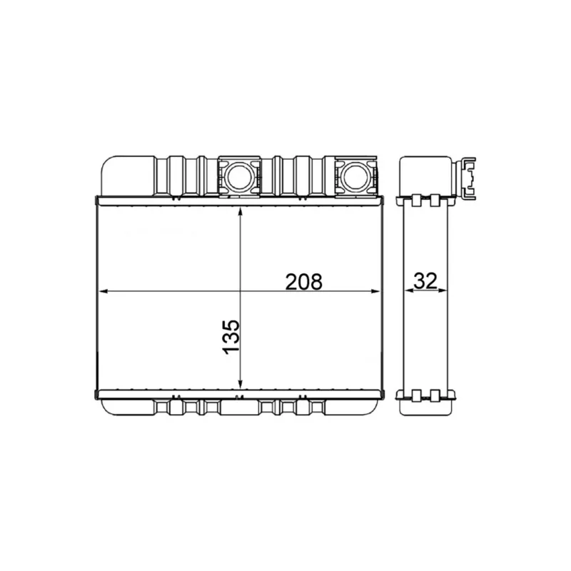Système de chauffage MAHLE AH 87 000S