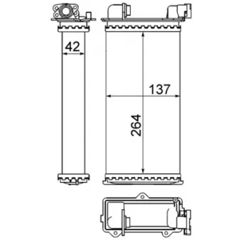 Système de chauffage MAHLE AH 94 000S