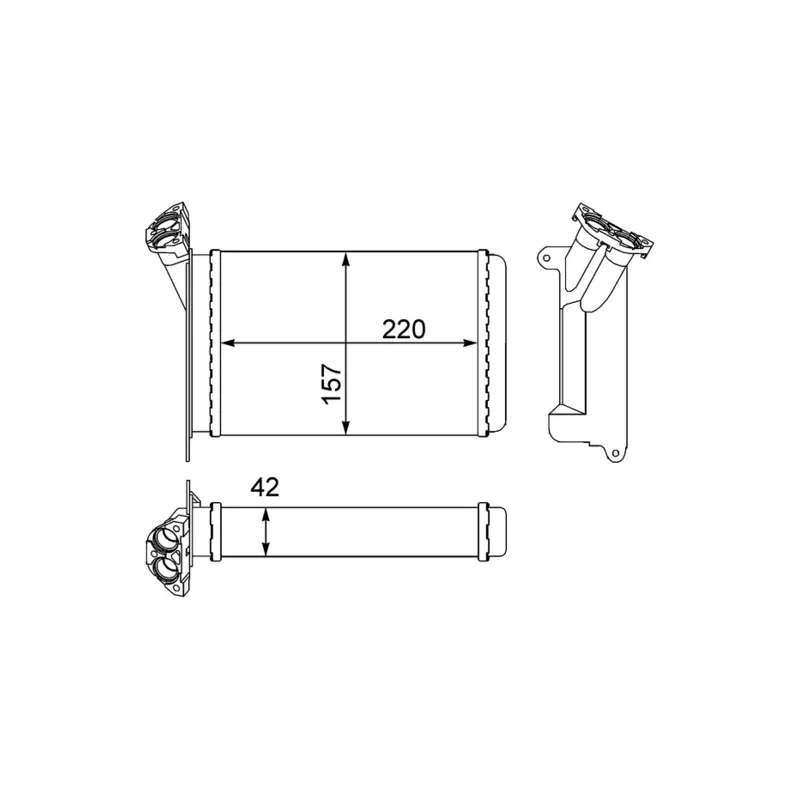 Système de chauffage MAHLE AH 95 000S
