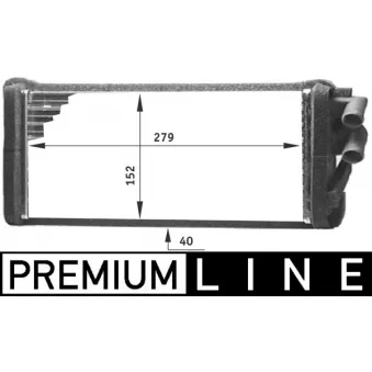 Système de chauffage MAHLE AH 98 000P