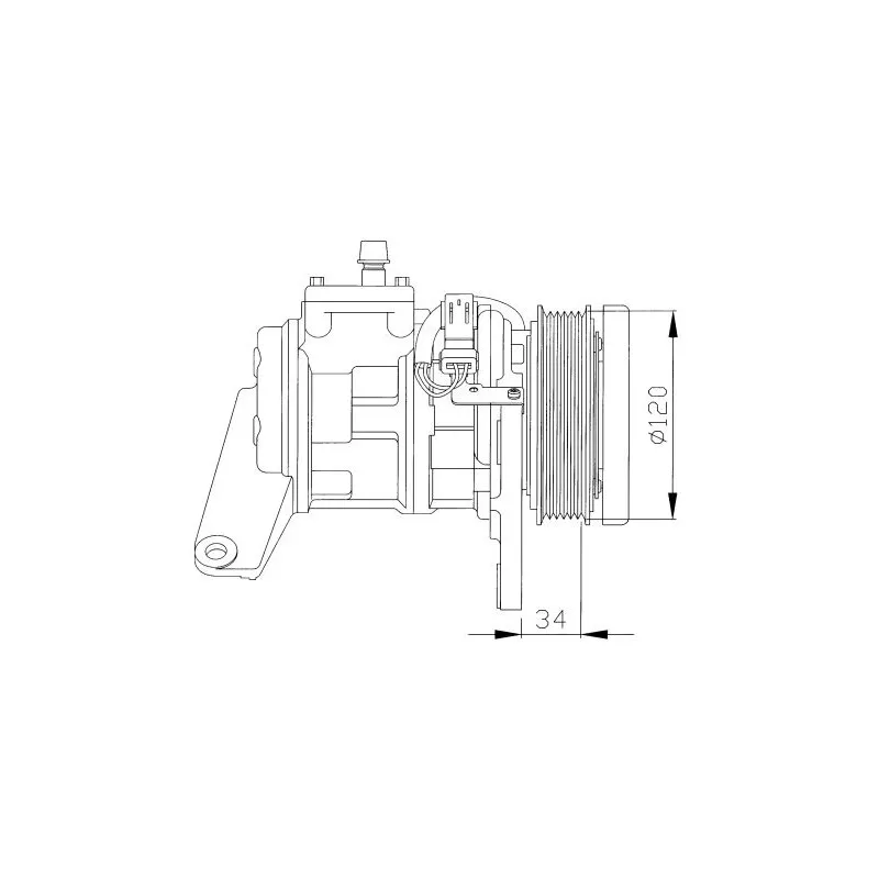 Compresseur, climatisation NRF 32092G