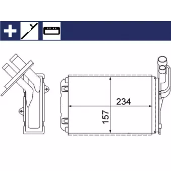 Système de chauffage MAHLE AH 99 000S