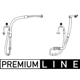 Conduite à haute/basse pression, climatisation MAHLE AP 114 000P