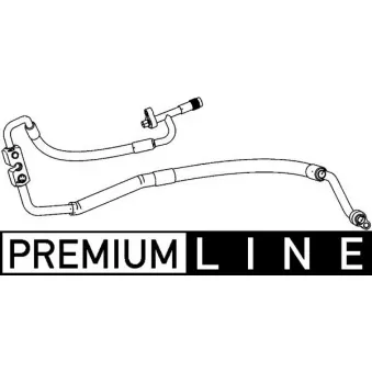 Conduite à haute/basse pression, climatisation MAHLE AP 115 000P