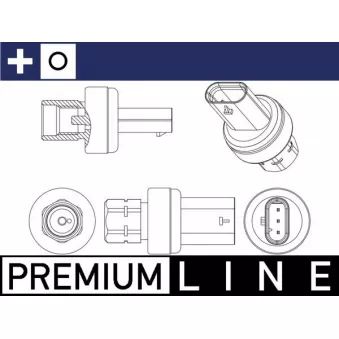 Pressostat, climatisation MAHLE