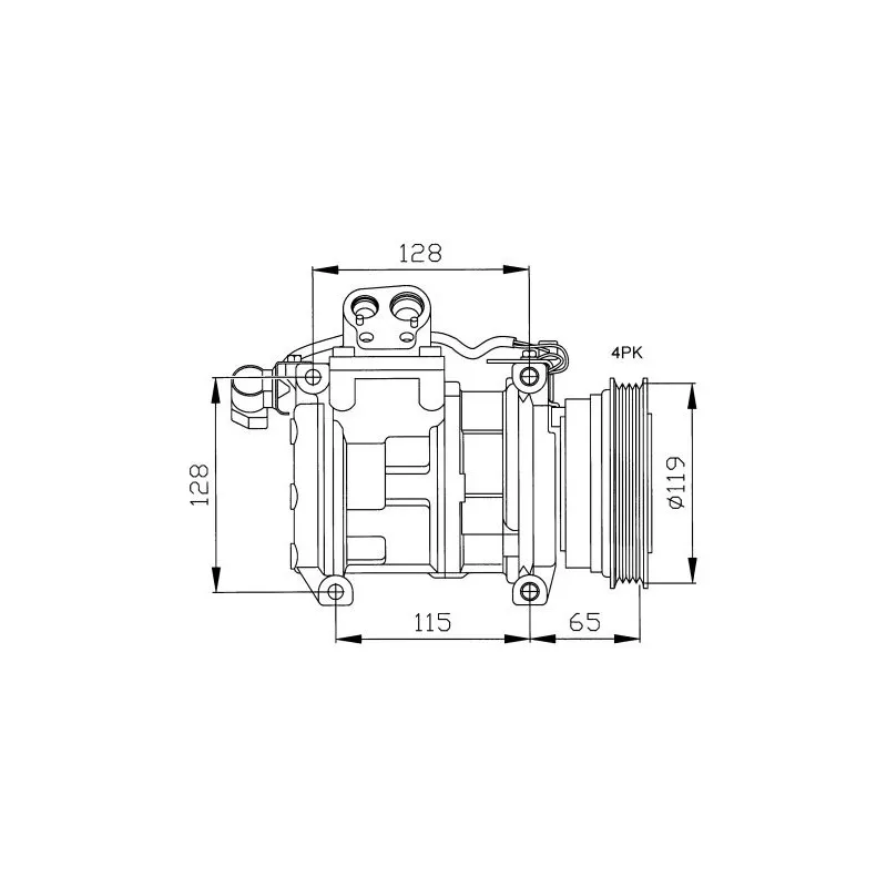Compresseur, climatisation NRF 32122G