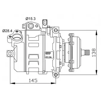 Compresseur, climatisation NRF 32148G