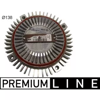 Embrayage, ventilateur de radiateur MAHLE CFC 64 000P