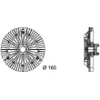 Embrayage, ventilateur de radiateur MAHLE CFC 69 000P - Visuel 2