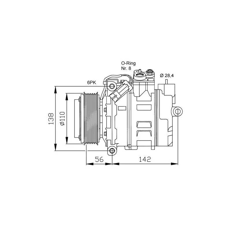 Compresseur, climatisation NRF 32178G