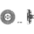 Embrayage, ventilateur de radiateur MAHLE CFC 77 000P - Visuel 2