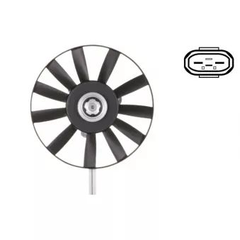 Ventilateur, refroidissement du moteur MAHLE CFF 12 000S