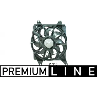 Ventilateur, refroidissement du moteur MAHLE CFF 128 000P