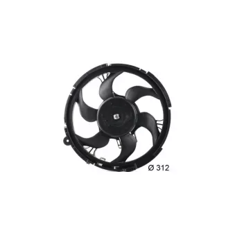 Ventilateur, refroidissement du moteur MAHLE CFF 147 000P