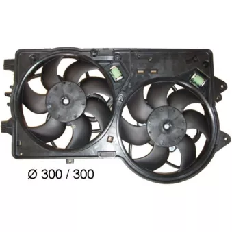 Ventilateur, refroidissement du moteur MAHLE CFF 159 000P