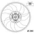 Ventilateur, refroidissement du moteur MAHLE CFF 165 000P - Visuel 2