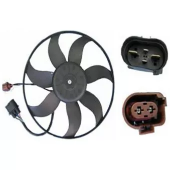 Ventilateur, refroidissement du moteur MAHLE CFF 168 000S