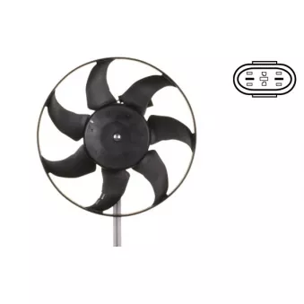 Ventilateur, refroidissement du moteur MAHLE CFF 19 000S
