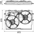 Ventilateur, refroidissement du moteur MAHLE CFF 194 000P - Visuel 2