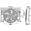 Ventilateur, refroidissement du moteur MAHLE CFF 217 000P - Visuel 2
