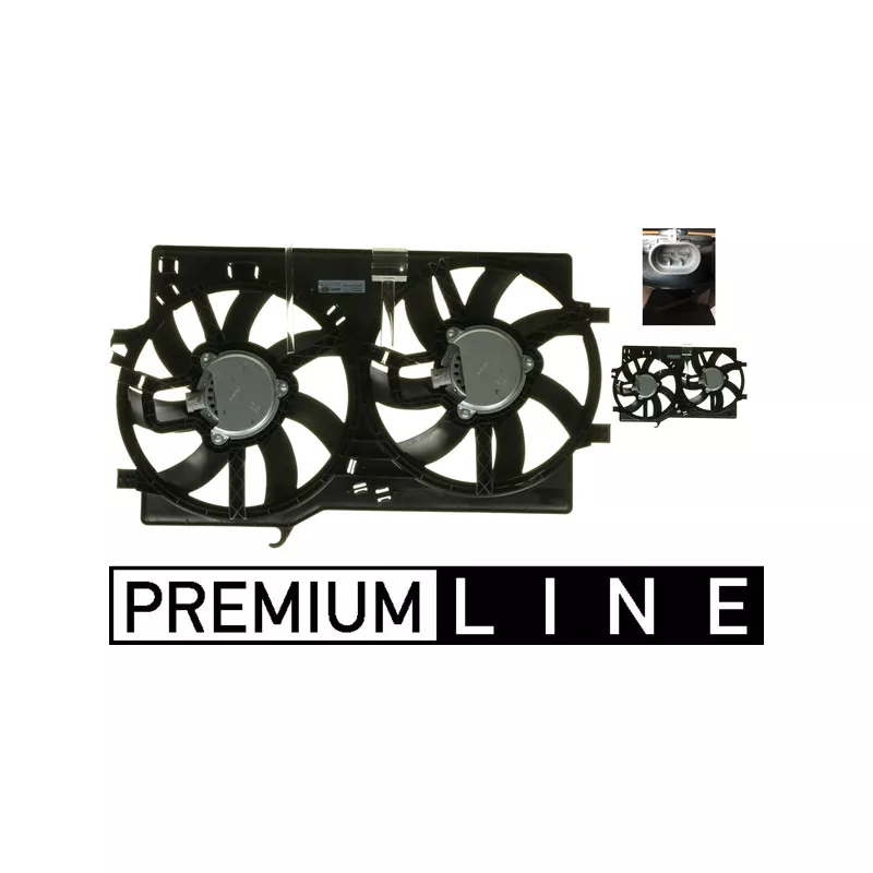 Ventilateur, refroidissement du moteur MAHLE CFF 219 000P