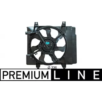 Ventilateur, refroidissement du moteur MAHLE CFF 220 000P