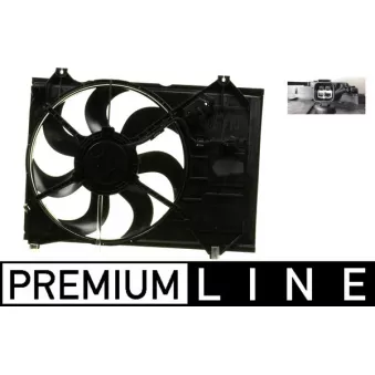 Ventilateur, refroidissement du moteur MAHLE CFF 223 000P