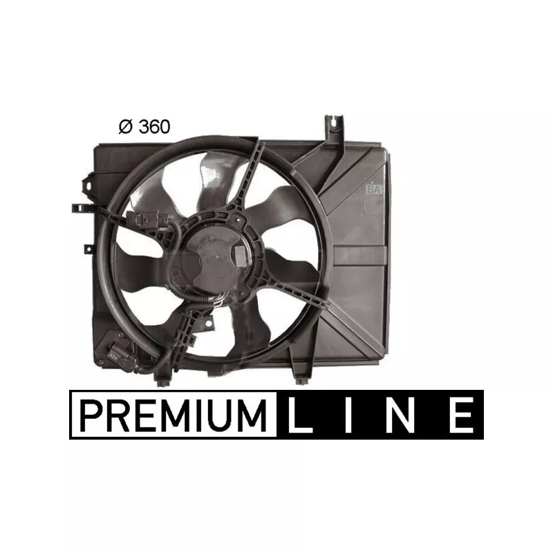 Ventilateur, refroidissement du moteur MAHLE CFF 225 000P
