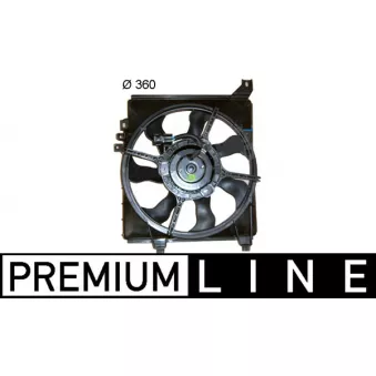 Ventilateur, refroidissement du moteur MAHLE CFF 226 000P