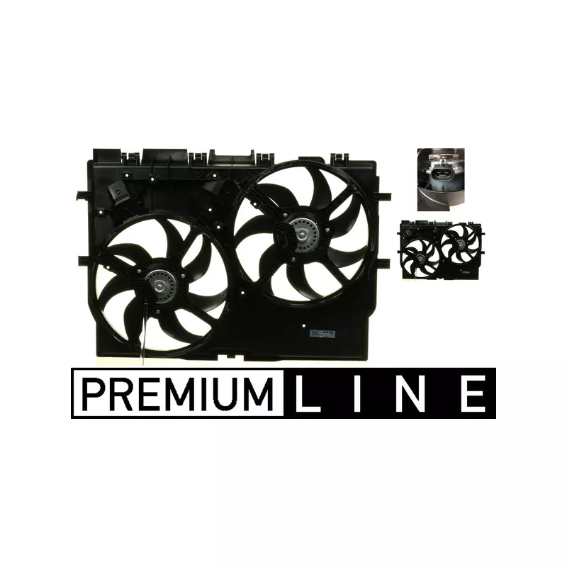 Ventilateur, refroidissement du moteur MAHLE CFF 229 000P