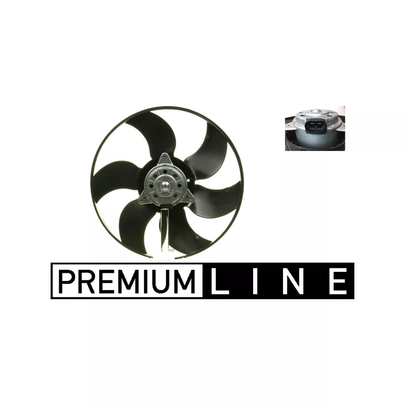 Ventilateur, refroidissement du moteur MAHLE CFF 23 000P