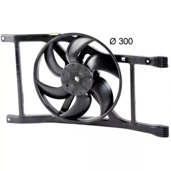 Ventilateur, refroidissement du moteur MAHLE