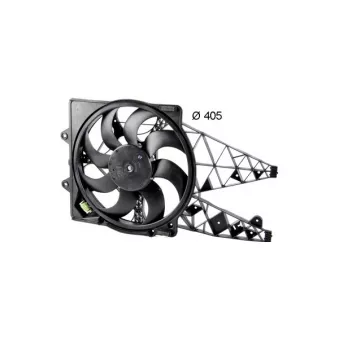 Ventilateur, refroidissement du moteur MAHLE CFF 246 000P