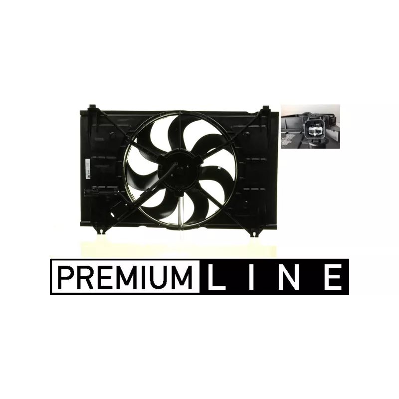 Ventilateur, refroidissement du moteur MAHLE CFF 252 000P