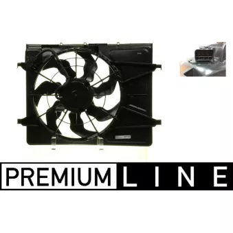 Ventilateur, refroidissement du moteur MAHLE CFF 253 000P