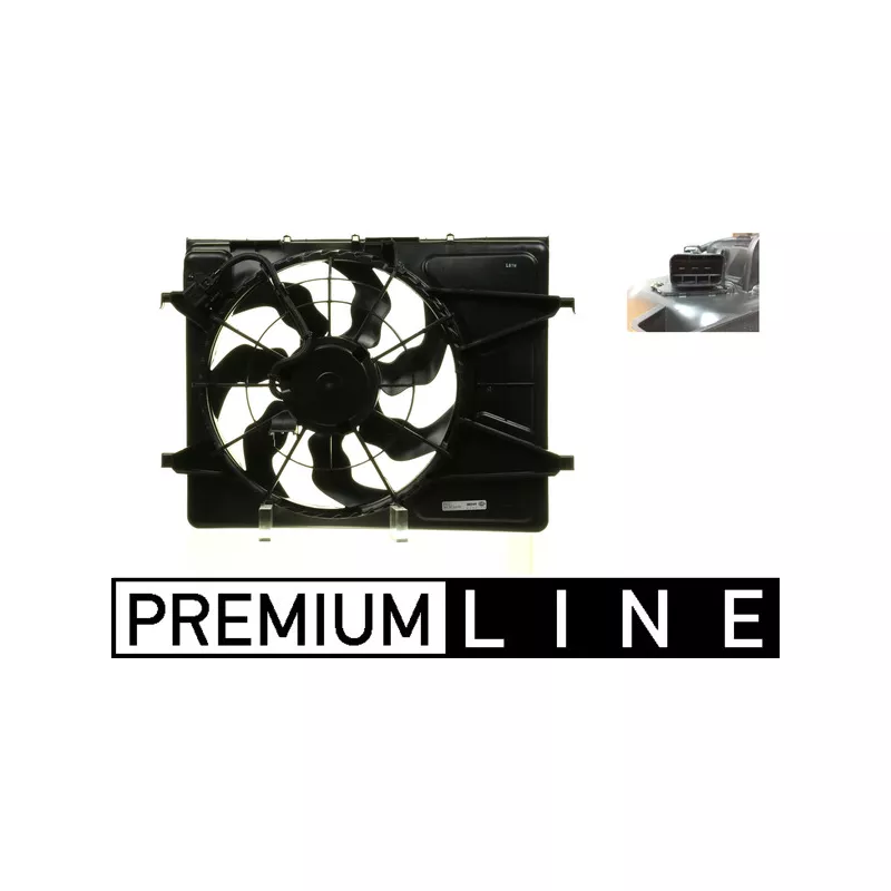 Ventilateur, refroidissement du moteur MAHLE CFF 253 000P
