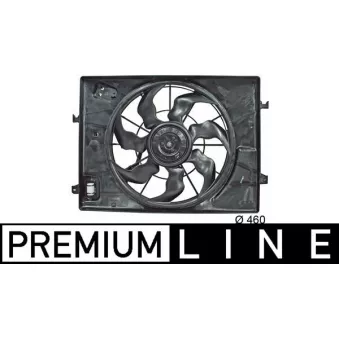 Ventilateur, refroidissement du moteur MAHLE CFF 255 000P