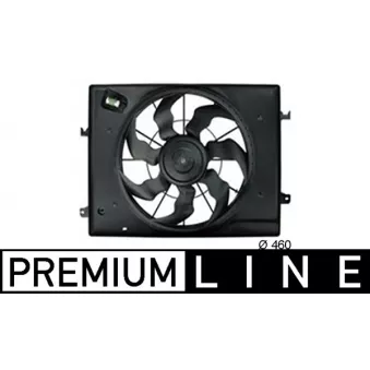 Ventilateur, refroidissement du moteur MAHLE CFF 256 000P