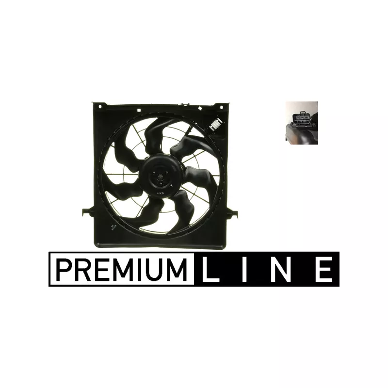 Ventilateur, refroidissement du moteur MAHLE CFF 267 000P