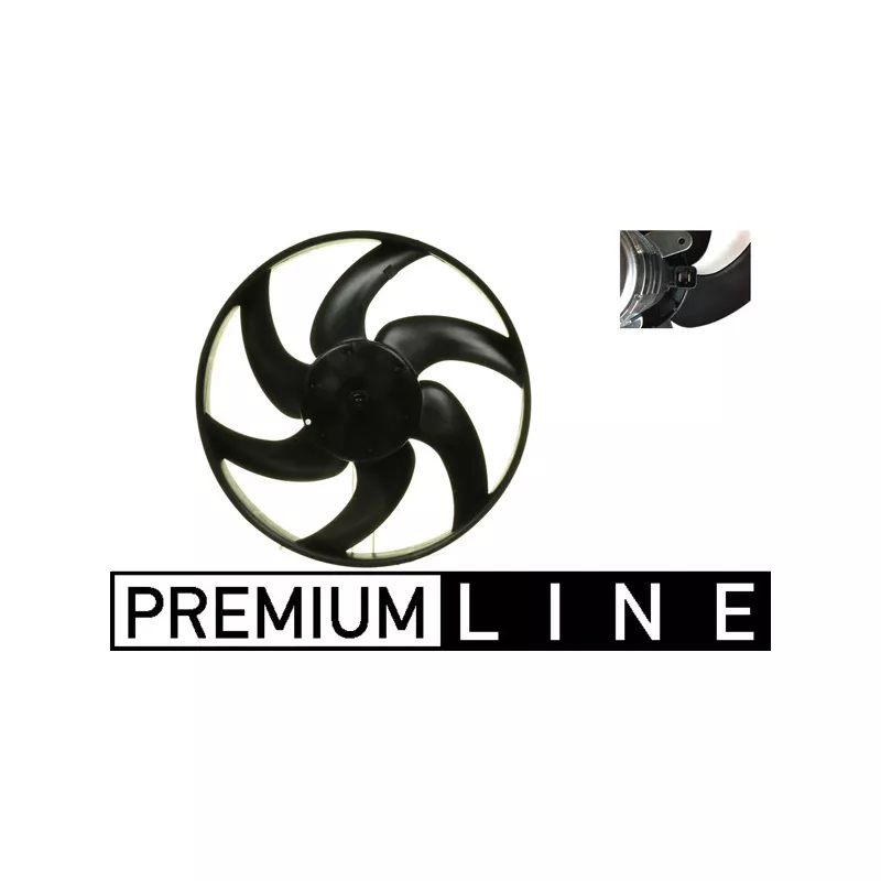 Ventilateur, refroidissement du moteur MAHLE CFF 269 000P