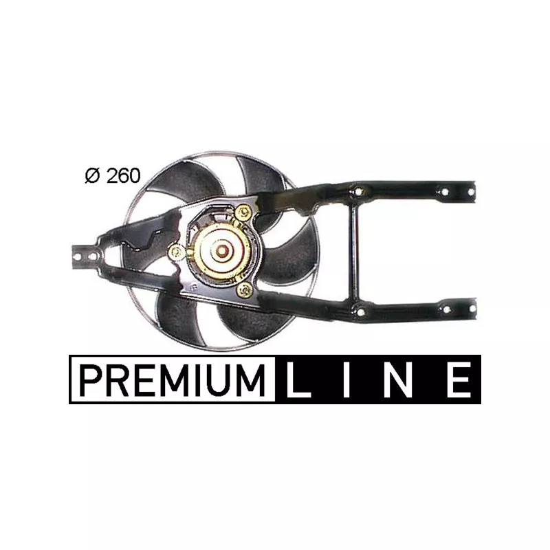 Ventilateur, refroidissement du moteur MAHLE CFF 298 000P
